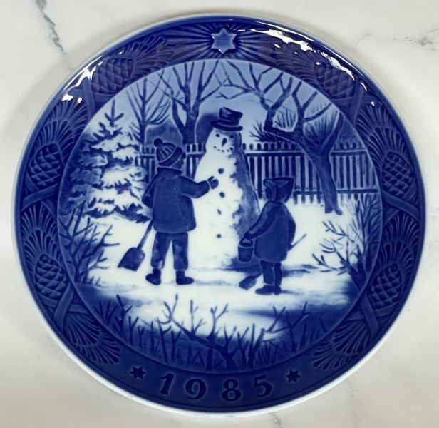 皇家哥本哈根1985年度紀念盤(雪人) 