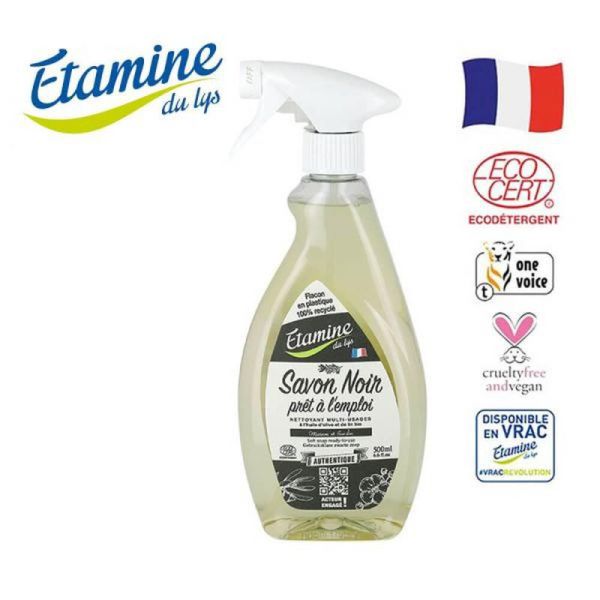 法國 Etamine 萬用黑皂噴霧 50105（贈送菜瓜布） 