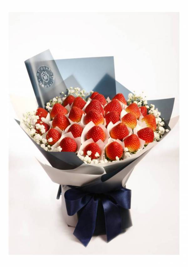 【人氣熱銷款】Je t'aime法式草莓花束 My Dear strawberries,草莓,花禮,花束,浪漫,送禮,創意禮物,strawberry,bouquet,禮物,生日禮物,生日創意禮物,祝福,情人節禮物,求婚花束