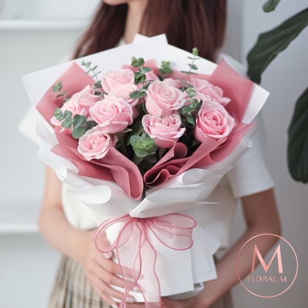 【Floral M】安娜女神鮮花花束 鮮花花束,告白,求婚,生日,韓系花束,送花,送禮