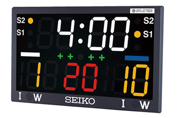 柔道專用計時器 SEIKO運動計時器