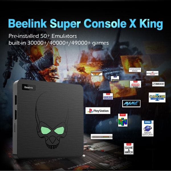 遊俠寶盒升級版 BeeLink GT King X Super Console 256G遊戲卡 6萬多款遊戲任你玩 