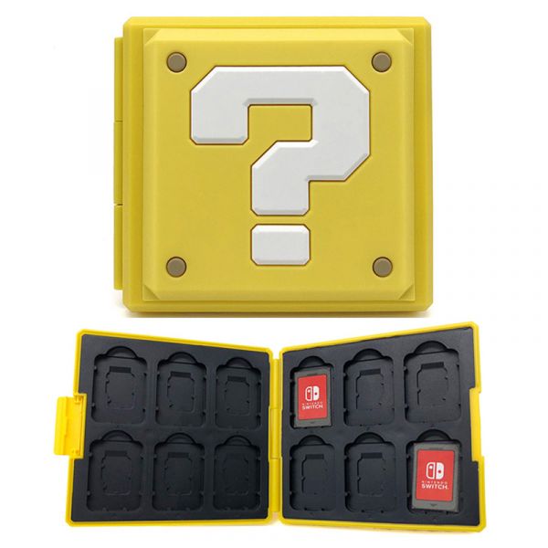里歐街機 Switch遊戲卡SD卡收納盒 薩爾達 王國之淚 瑪莉歐 薩爾達Z 主題收納卡盒 
