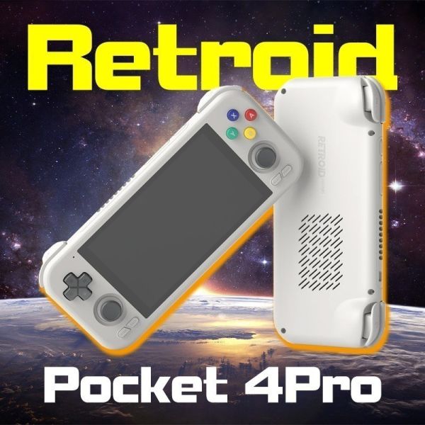 里歐街機 Retroid Pocket 4Pro 下單加贈天馬模擬器安裝+512G 
