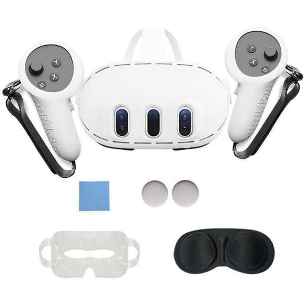 里歐街機 Meta Quest3 主機保護套手柄矽膠套眼罩 