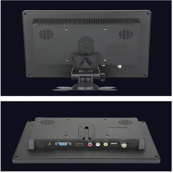 里歐街機 10吋螢幕 家用液晶顯示器 電玩必備周邊 支援AV HDMI VGA 自帶喇叭 超高CP值 12V支援車載連接 
