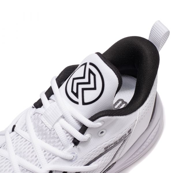 LI-NING 李寧 閃擊8 VIII男子支撐穩定籃球鞋 標準白/黑色(ABPS003-1) 
