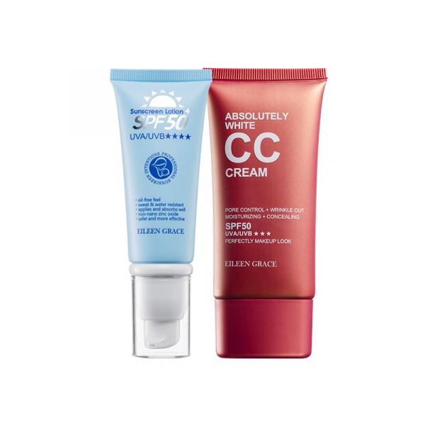 Sunscreen CC Cream Kit – CC Cream & Sunscreen Lotion 