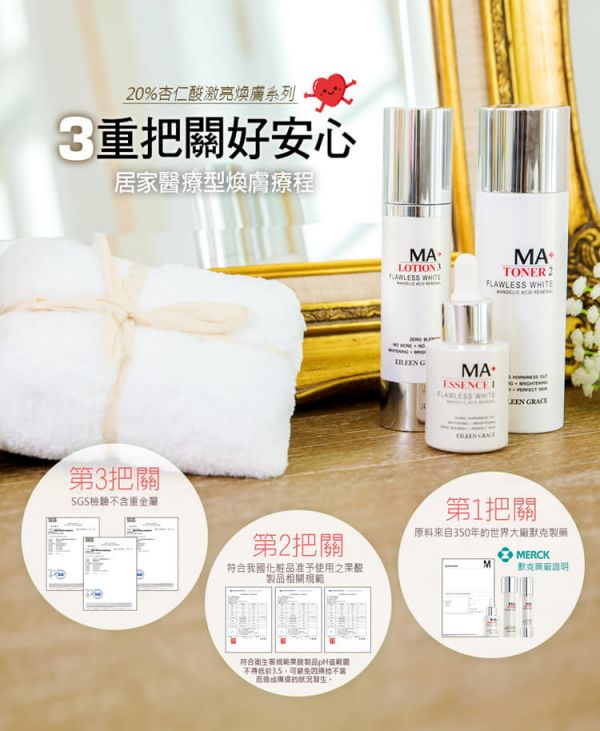 Mandelic Acid Peeling Kit – 20% MA Essence & Peeling Cream/ 2pcs 