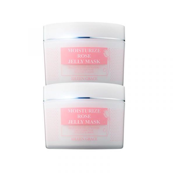 [Free Gift] Rose Jelly Mask Kit/ 2pc, 玫瑰凍膜,妍霓絲,美白面膜,保濕面膜,凍膜