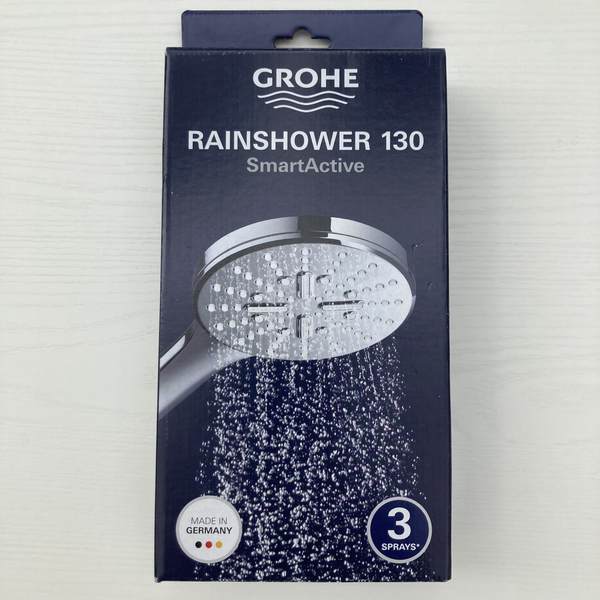 Grohe Rainshower Smartactive 圓形三段式蓮蓬頭 