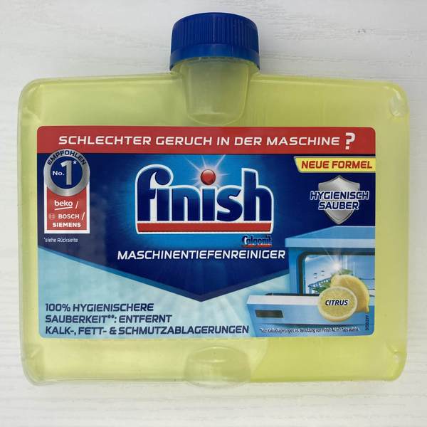 Finish 洗碗機清潔劑 250ml 製造日期2023.10月 Finish 洗碗機清潔劑