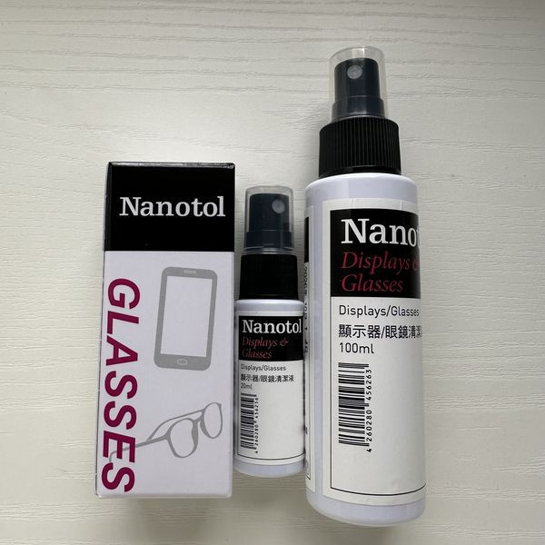 Nanotol 眼鏡/顯示器奈米清潔液 