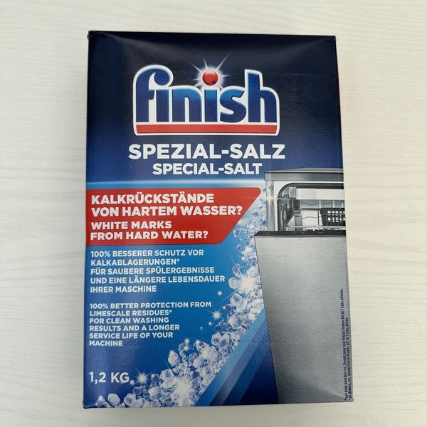 Finish 軟化鹽1.2kg 製造日期2023.9月 Finish 軟化鹽1.2kg 非亮碟中文版