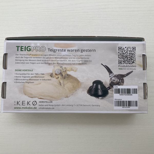 TeigPRO 麵團分離器 (搭配美善品Thermomix使用) 