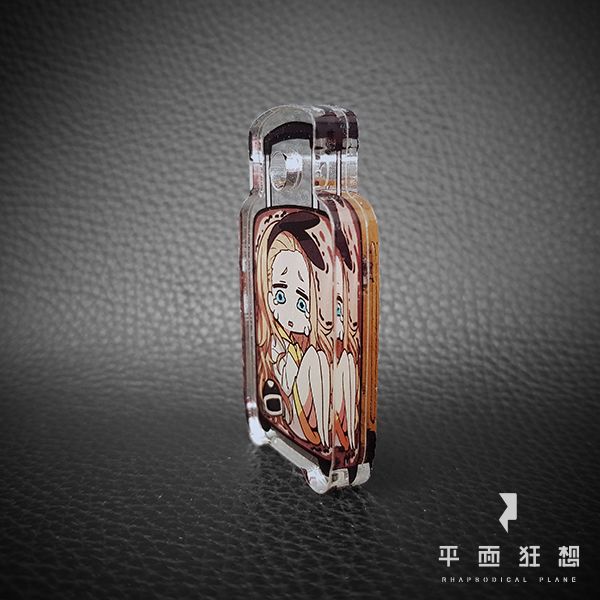 Keychain【Lycoris Recoil - The bulletproof suitcase (Kurumi)】 