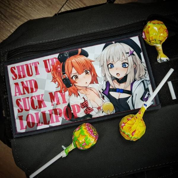 Patch【Girls' Frontline Shut up and suck my lollipop (MP7 & AA12)】 