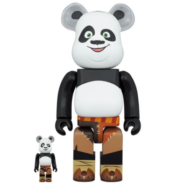 ﹝預購﹞庫柏力克熊 BE@RBRICK Kung Fu Panda 100％ & 400％ 