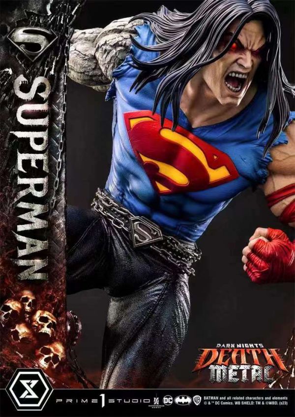 ﹝代購﹞GK  Prime 1 ﹝DC﹞正版授權 MMDCMT-10 DC 暗黑之夜 金屬 超人 Superman 