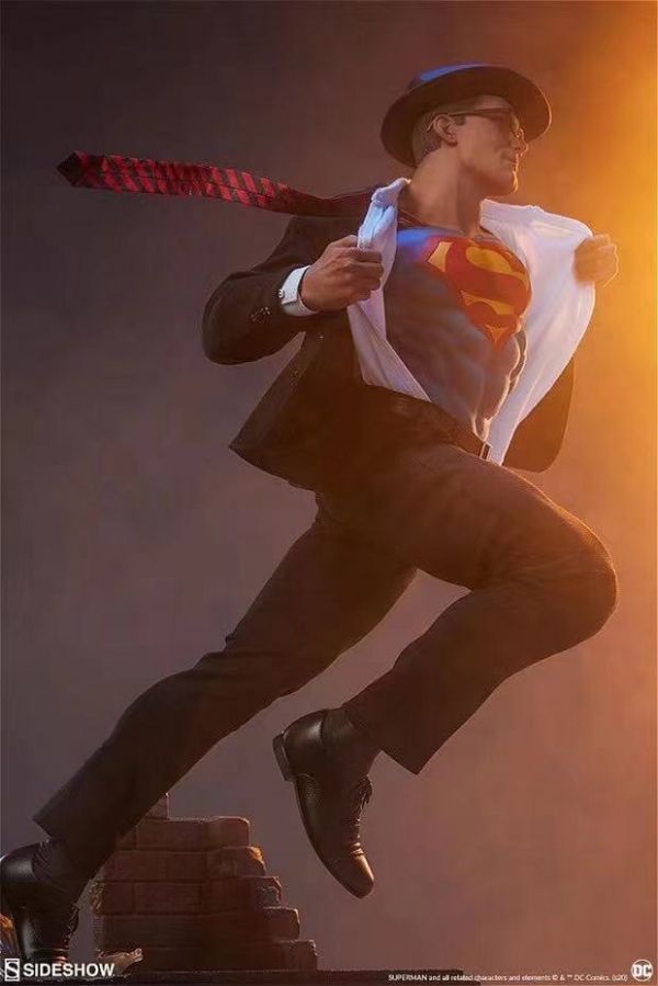 ﹝預購﹞GK  Sideshow﹝DC﹞正版授權  19.5寸 Superman 超人 行動召喚變裝 300715 雕像 