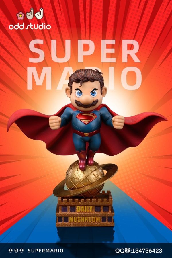 ﹝代購﹞GK  odd﹝任天堂﹞COS 系列第一彈 馬利歐超人 Superman 