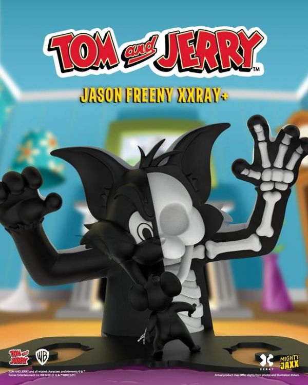 ﹝預購﹞2022年.03月 代理版  Mighty Jaxx XXRAY+ 8吋 Tom and Jerry 影子版 
