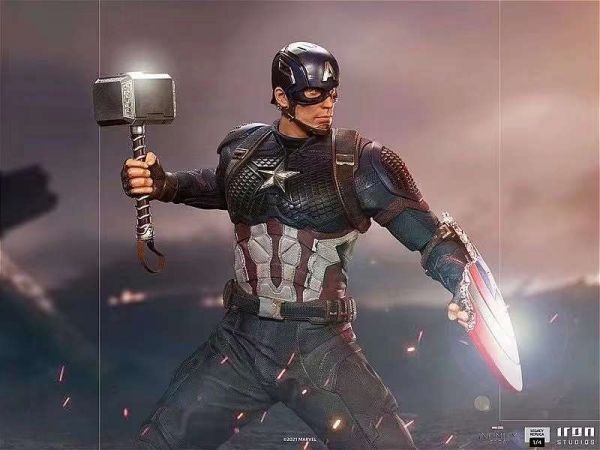 ﹝預購﹞GK Iron﹝漫威﹞  1/4 無限傳奇 Captain America 美國隊長 