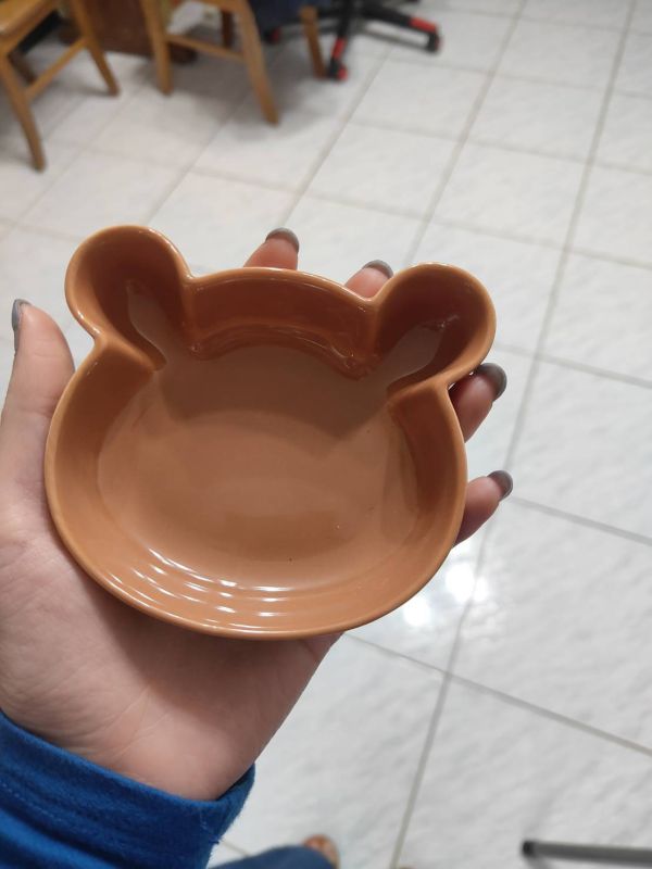 食盤  咖啡熊(陶瓷) 