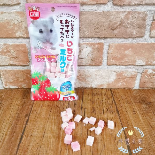 日本 Marukan 草莓牛奶塊 