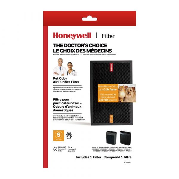 美國Honeywell HRFSP1 強效淨味濾網-寵物 Honeywell CZ除臭濾網HRF-B1