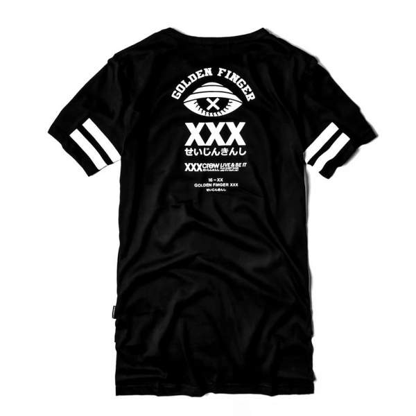 GXXXF 2016 長版 LOOK TEE ( 黑色 ) 