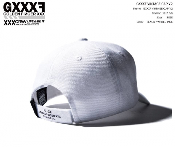 GXXXF高爾夫球三色老帽 V2-白 