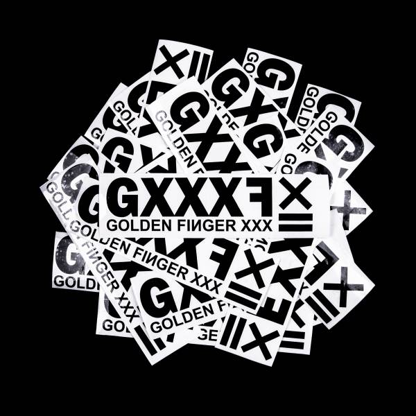 GXXXF 車貼 (黑/白) 