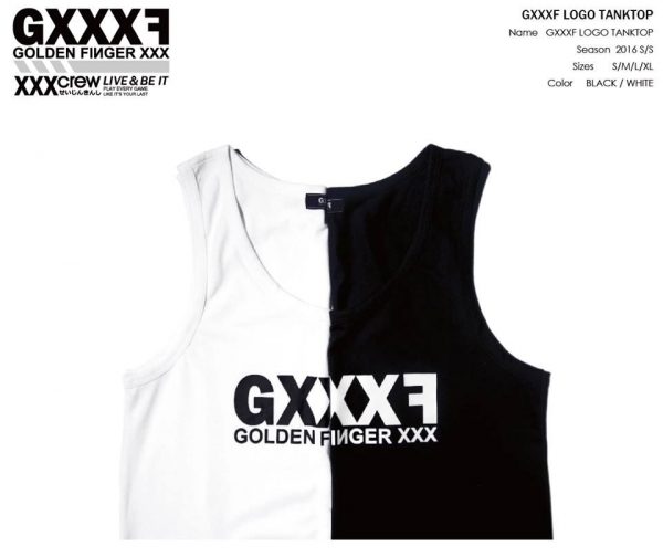 GXXXF 基本款背心 ( 黑色 ) 