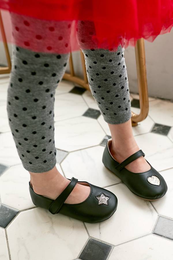 現貨 台灣製不對稱金蔥寳寳鞋娃娃鞋-黑色 台灣製,寳寳鞋,娃娃鞋,學步鞋
