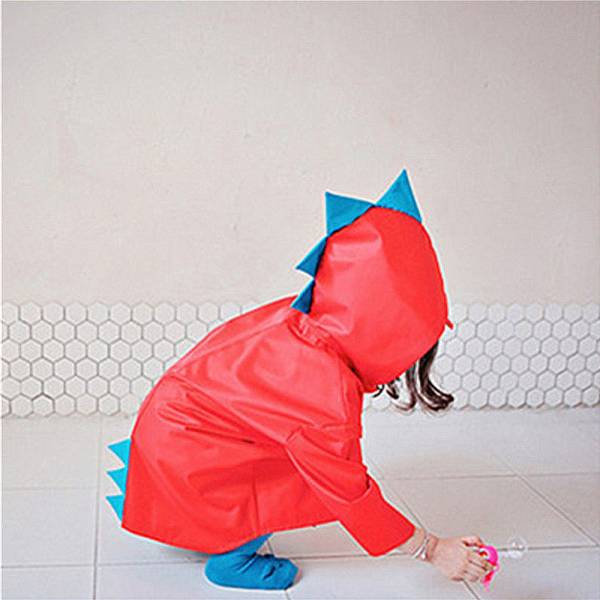 現貨 恐龍造型兒童雨衣-共兩色 