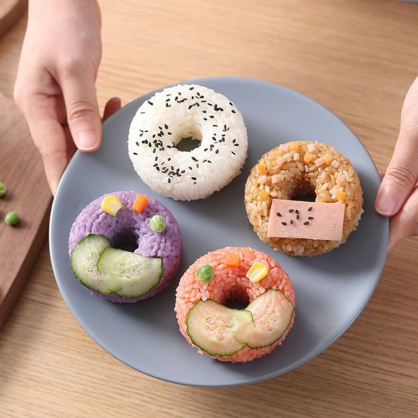 甜甜圈造型 DIY飯糰模型 