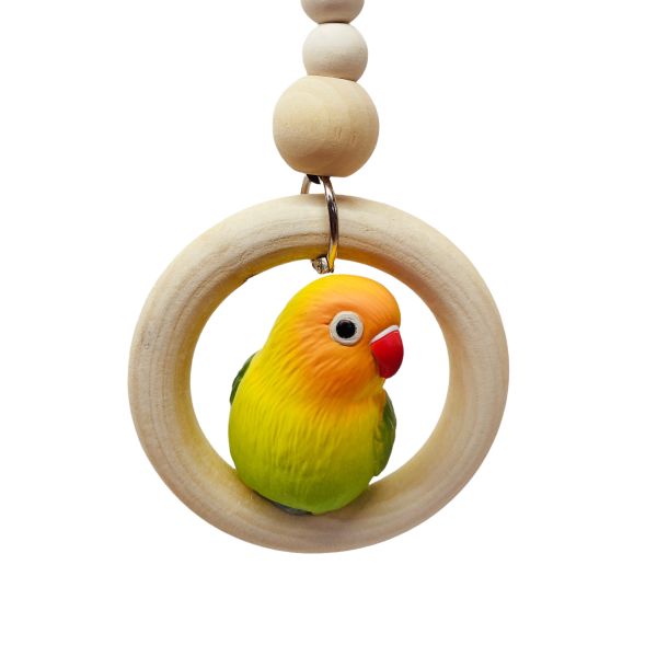MY PET BIRD 可愛串珠鞦韆 鳥用鞦韆
小鸚鵡鞦韆
3D立體造型鞦韆
方形支架座鞦韆
鳥類遊戲玩具
鳥類運動器材
室內外適用鳥類鞦韆
容易清洗鳥用鞦韆
鳥類健康促進器材
鳥類樂趣遊戲器材