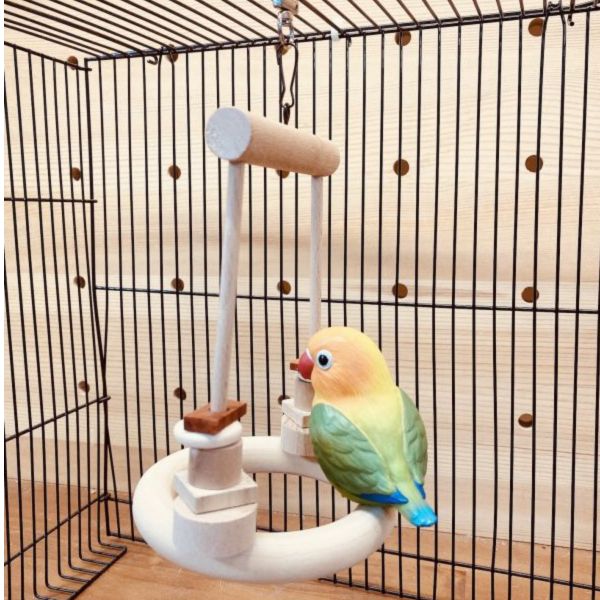 MY PET BIRD 小鸚鵡環形鞦韆 鳥用鞦韆
小鸚鵡鞦韆
3D立體造型鞦韆
方形支架座鞦韆
鳥類遊戲玩具
鳥類運動器材
室內外適用鳥類鞦韆
容易清洗鳥用鞦韆
鳥類健康促進器材
鳥類樂趣遊戲器材
