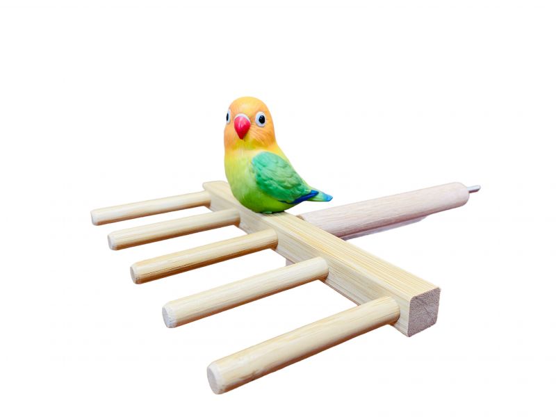 MY PET BIRD 鳥用竹爬梯 鳥用梯子
小型鳥用梯子
鳥類攀爬梯
鳥籠玩具
天然竹製鳥用梯子
鳥類運動訓練用品
安全可靠鳥用梯子
易於安裝的鳥用梯子
適用於不同大小的鳥籠
高品質鳥用梯子