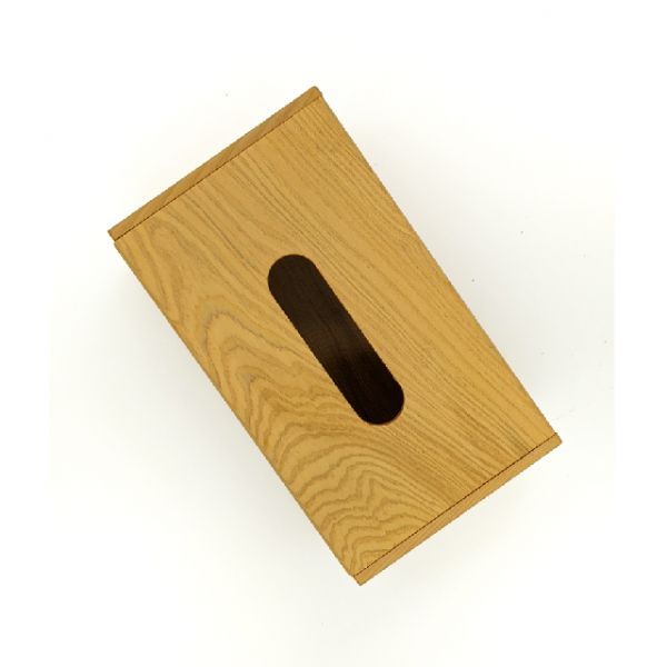 台灣檜木面紙盒 