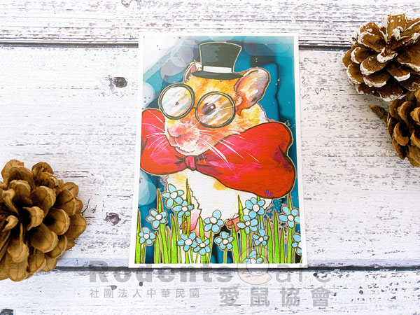 【文創商品】愛鼠協會－繪畫風明信片 愛鼠協會明信片－繪畫風