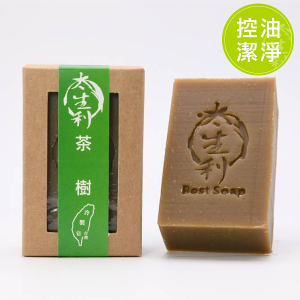 【太生利】茶樹皂-台灣冷製手工皂 太生利,冷製皂,手工皂,茶樹,劉虹儀
