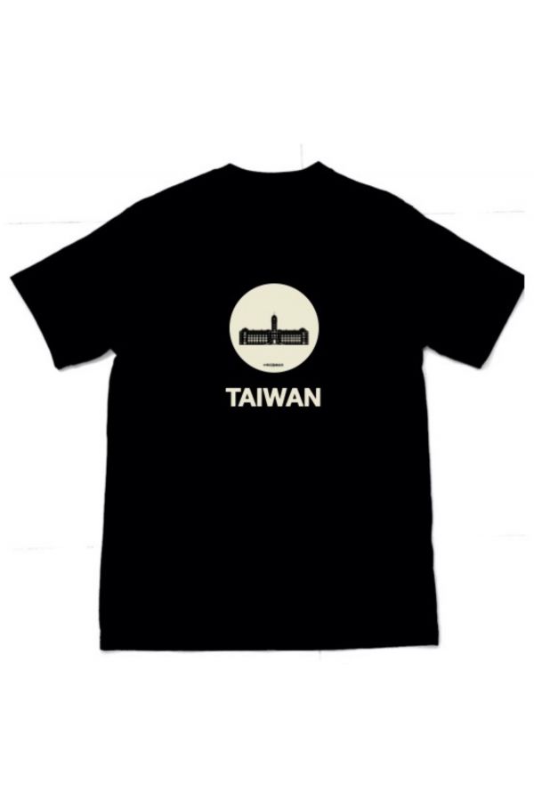 「總統府TAIWAN」T恤（黑色） 