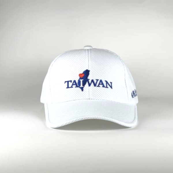 i-Taiwan總統府紀念運動帽（白色） 