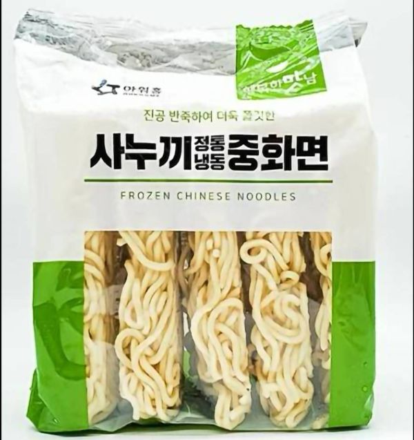 進口韓國炸醬麵專用麵條（5入）全素 