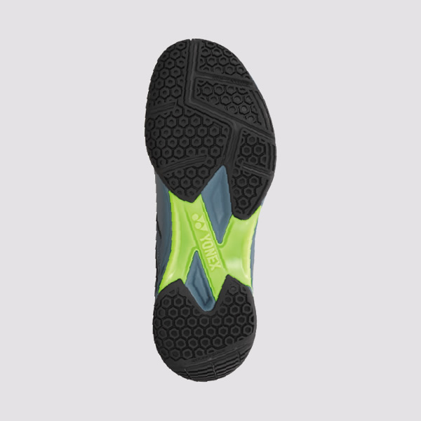 YONEX POWER CUSHION 57 男女羽球鞋(灰/綠) YONEX,57EX,羽球鞋,男女款