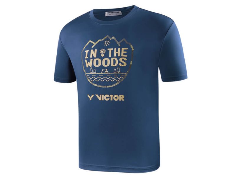 VICTOR x IN THE WOODS 森系列 雙面吸排T恤 T-WDS101 B VICTOR x IN THE WOODS,森系列,雙面吸排T恤,T-WDS101 B