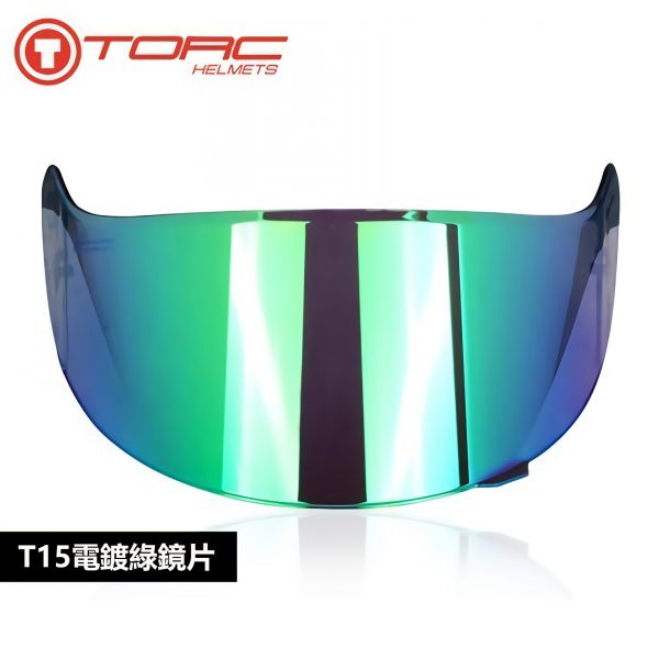 TORC T-15 電鍍鏡片-共三色 TORC T-15 電鍍鏡片 藍 金 綠