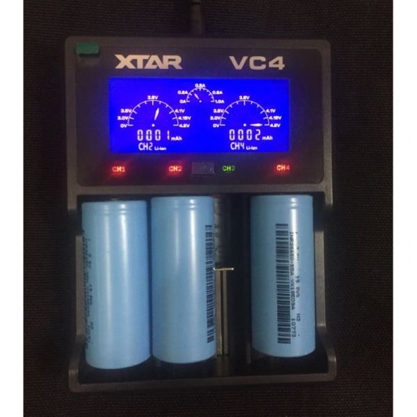 充電器 26650 電池(VC2 VC4) 自潛,漁獵,海人潛水,自由潛水,VC4充電器, 26650電池充電器,4充電池充電器